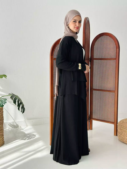 Elegance In Motion Skirt Set In Back