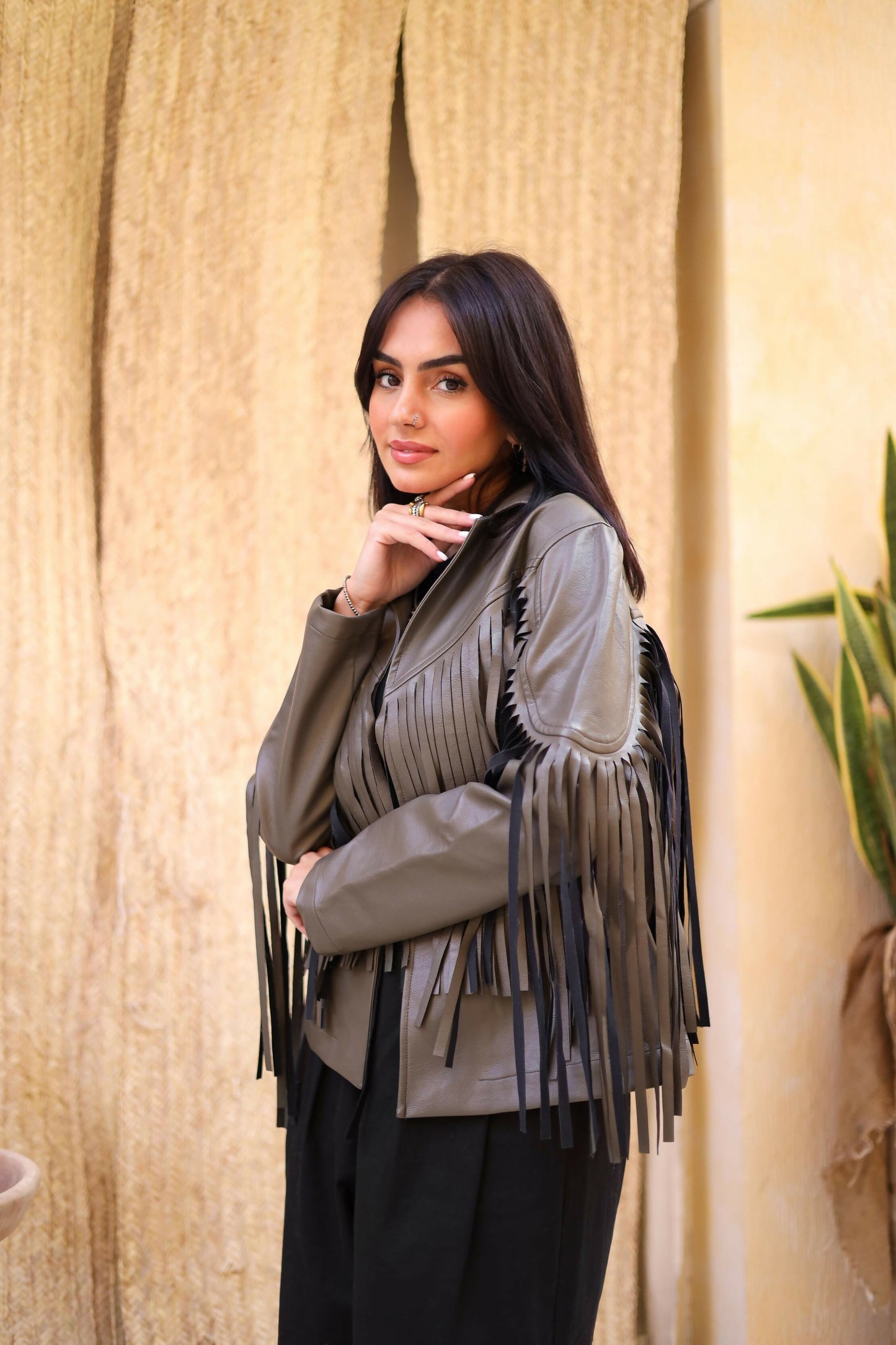 Fringes Jacket