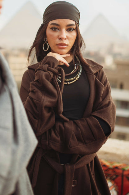 Esmeralda Coat (Coffee)