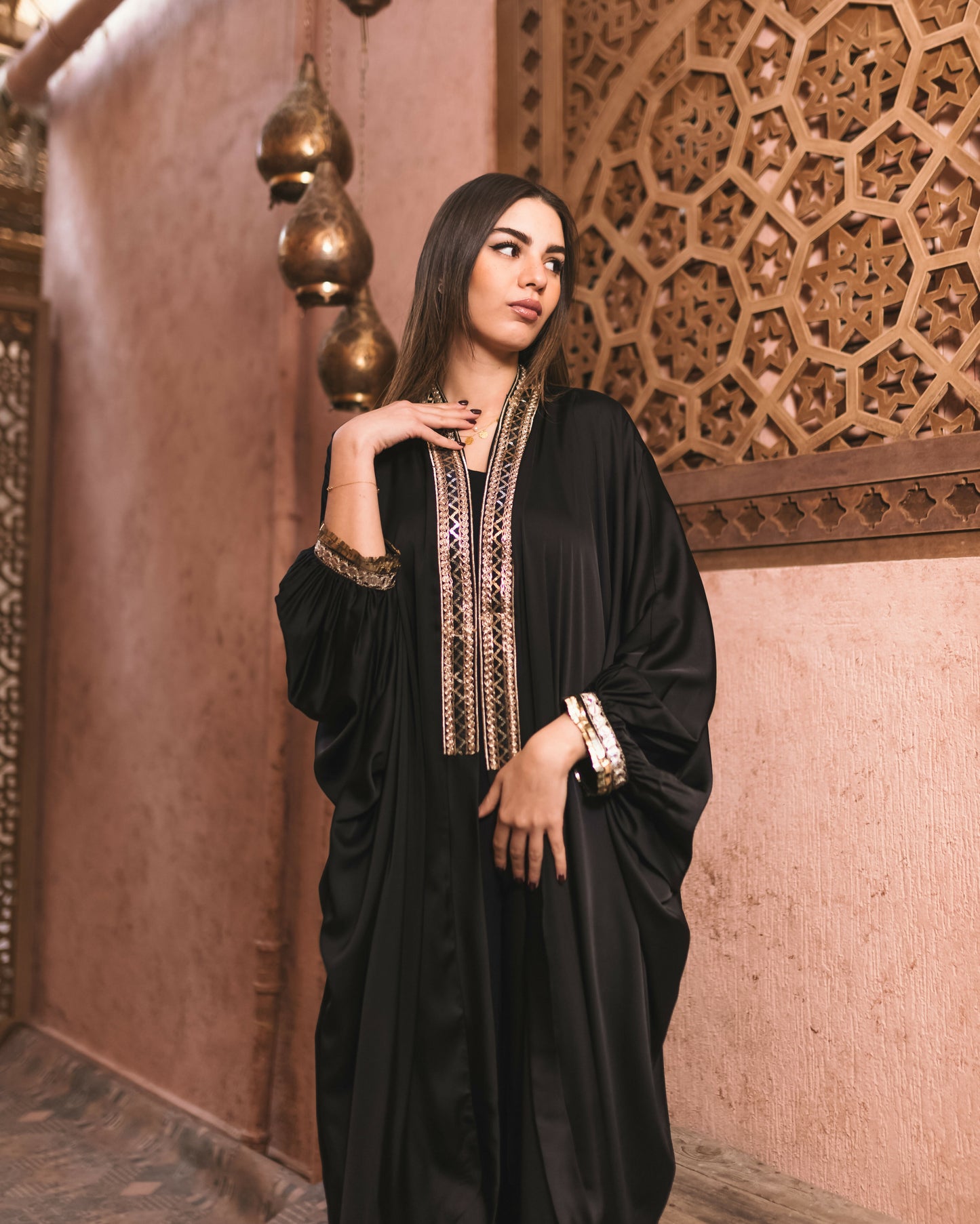 Satin Kaftan