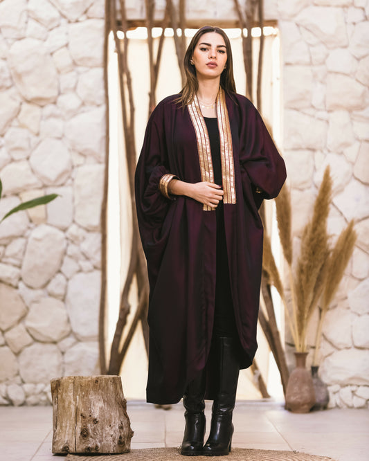 Burgundy Kaftan