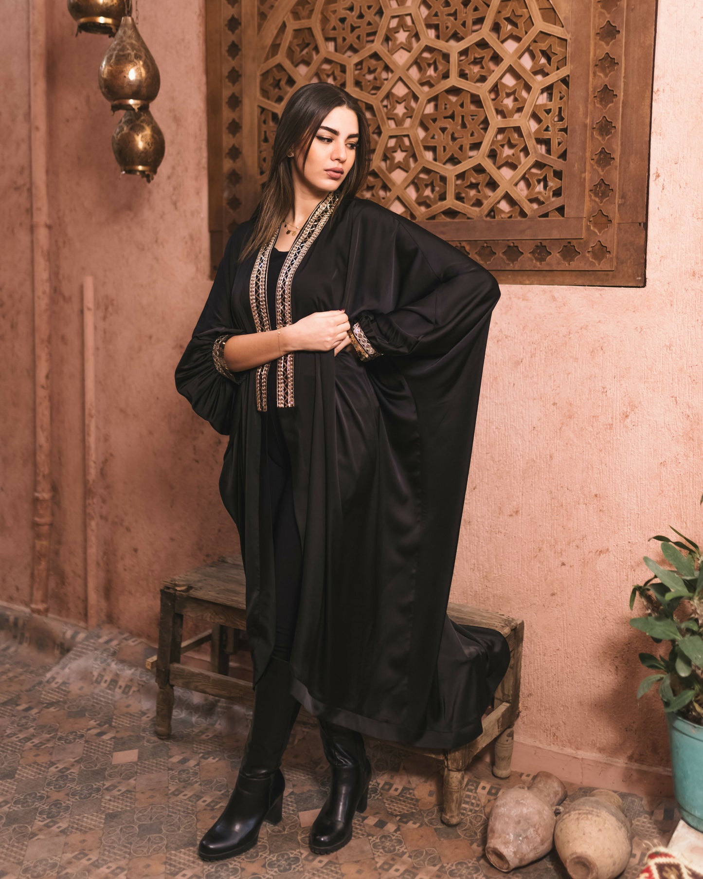 Satin Kaftan