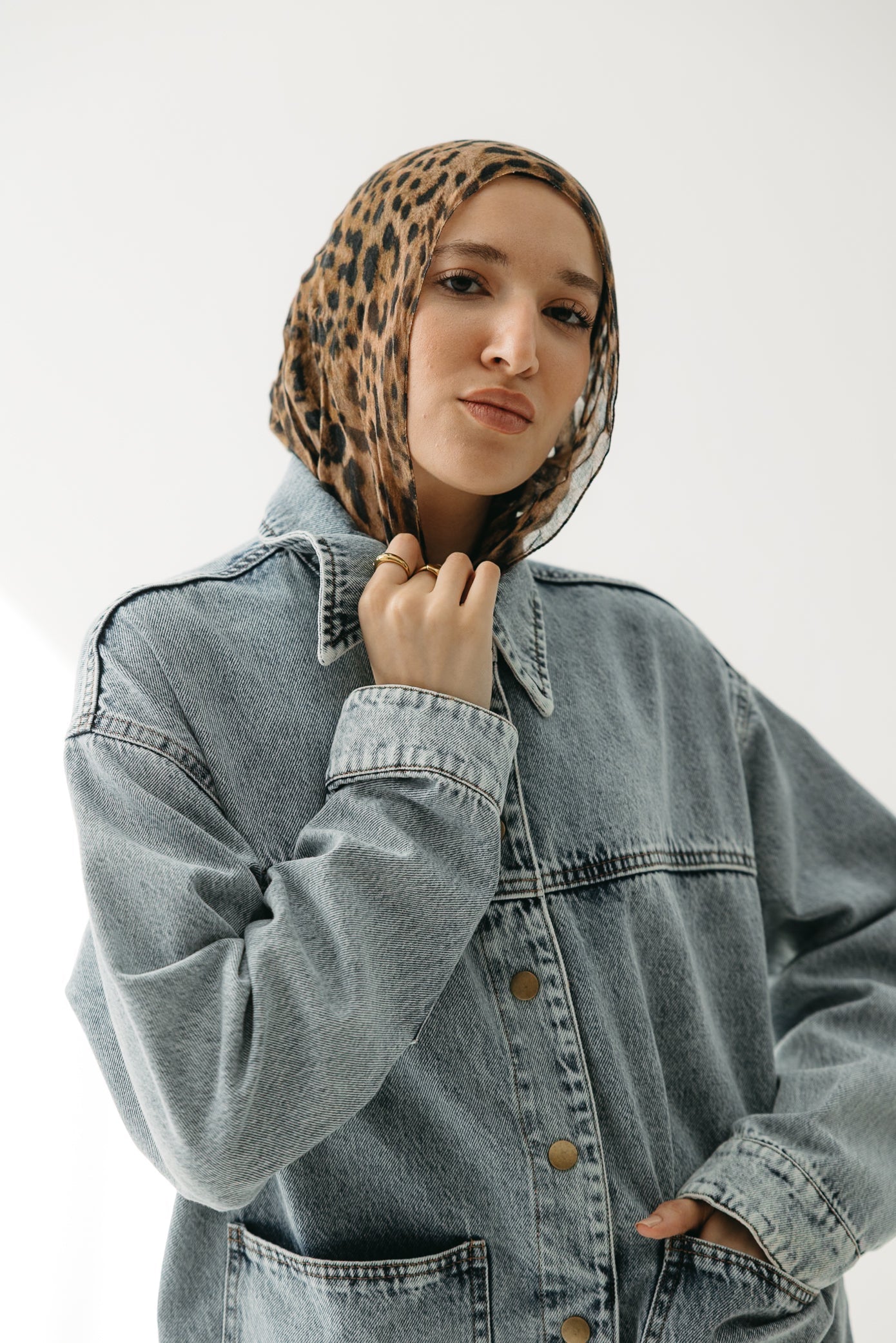 The Origin Denim Jacket in Washed Blue