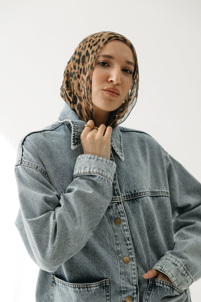 The Origin Denim Jacket in Washed Blue