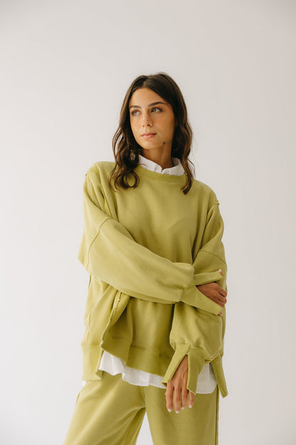 The Ease Lounge Set in Lime