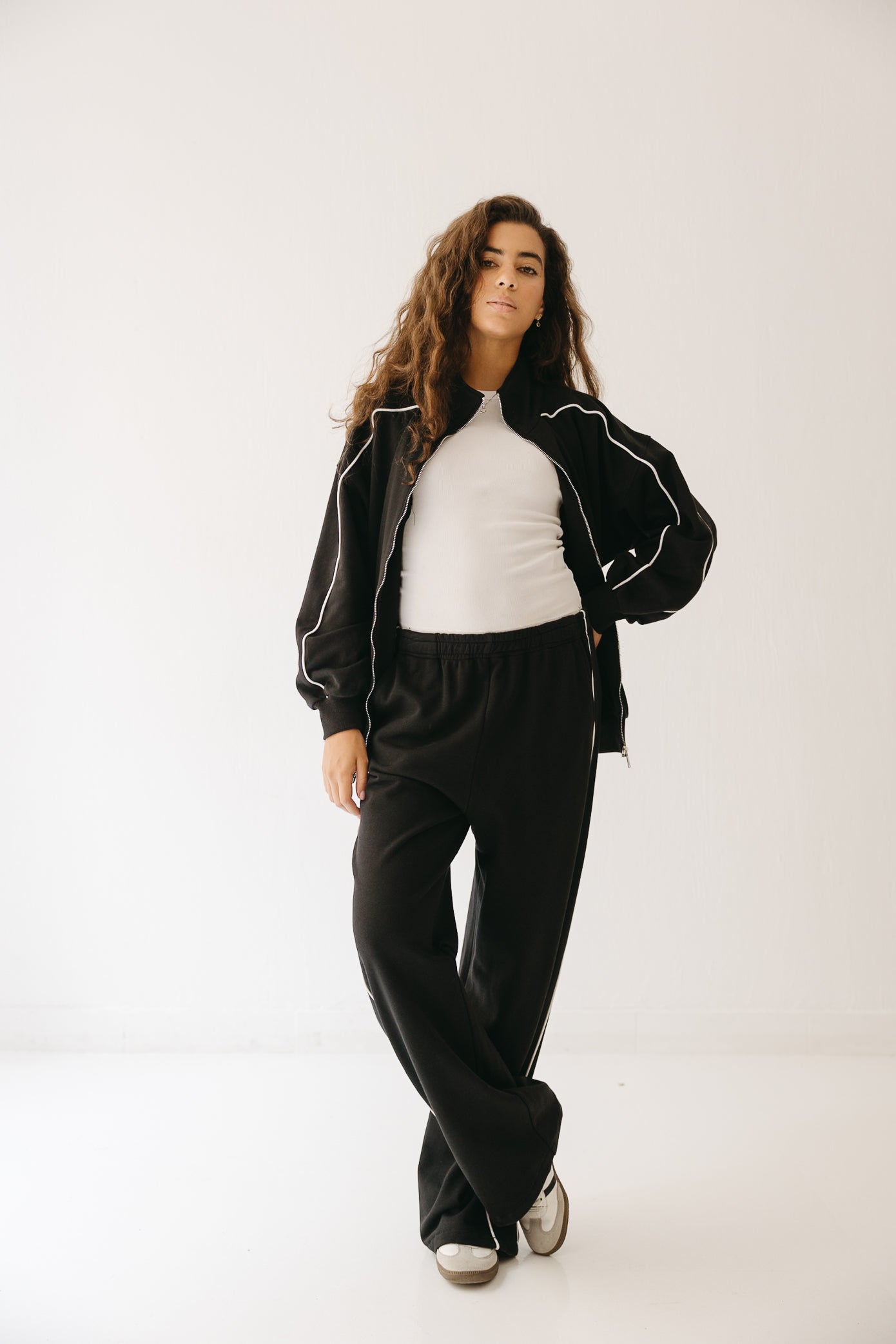 The Line set in Black