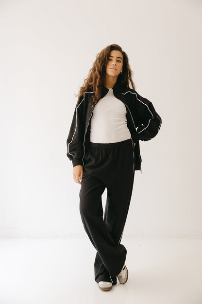 The Line set in Black