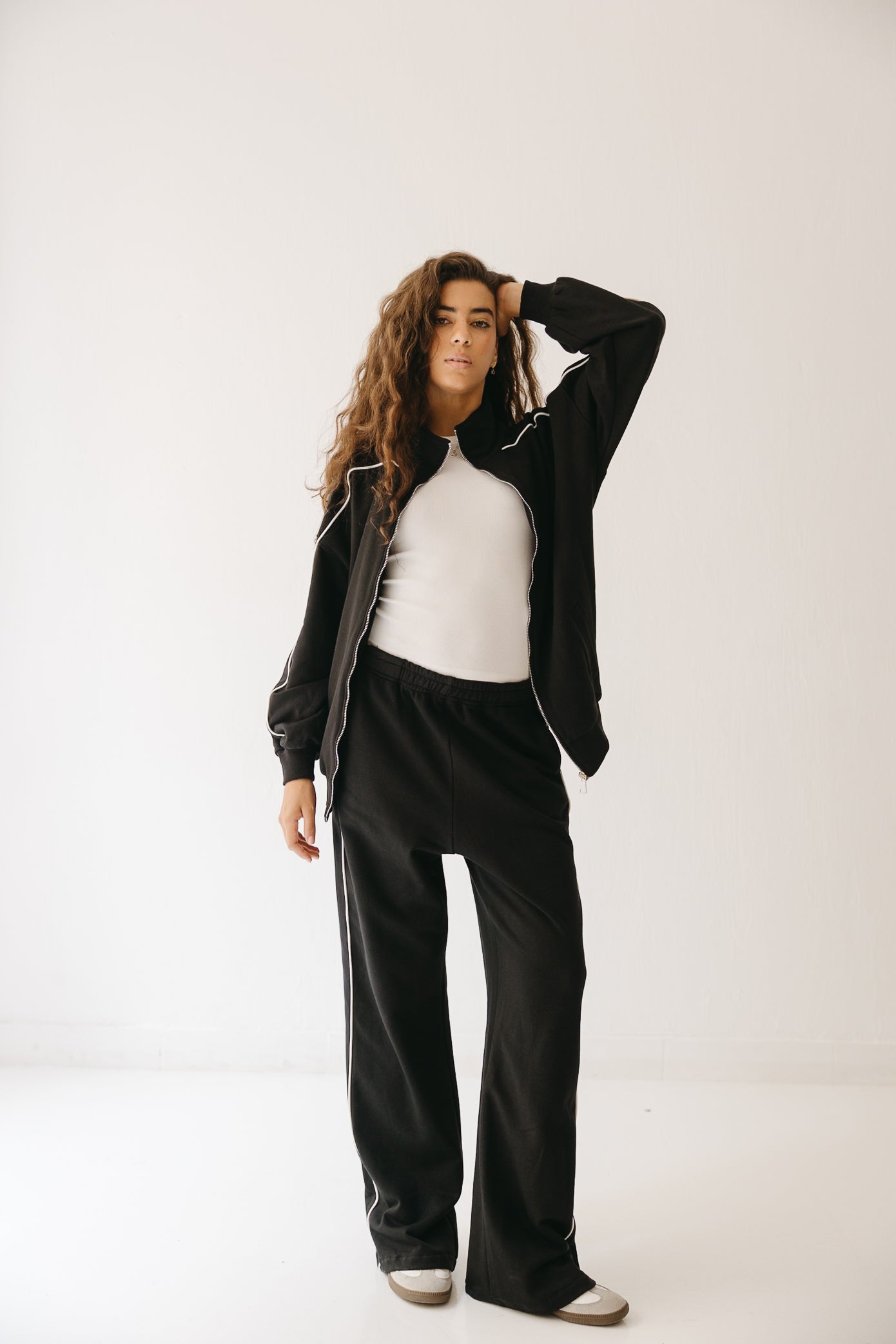 The Line set in Black