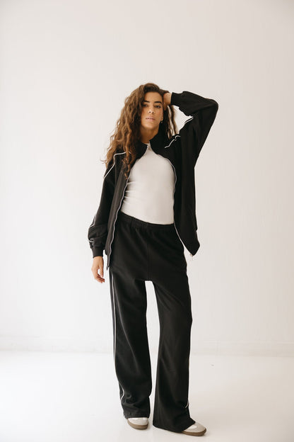 The Line set in Black