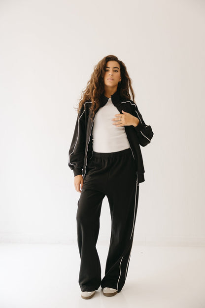 The Line set in Black