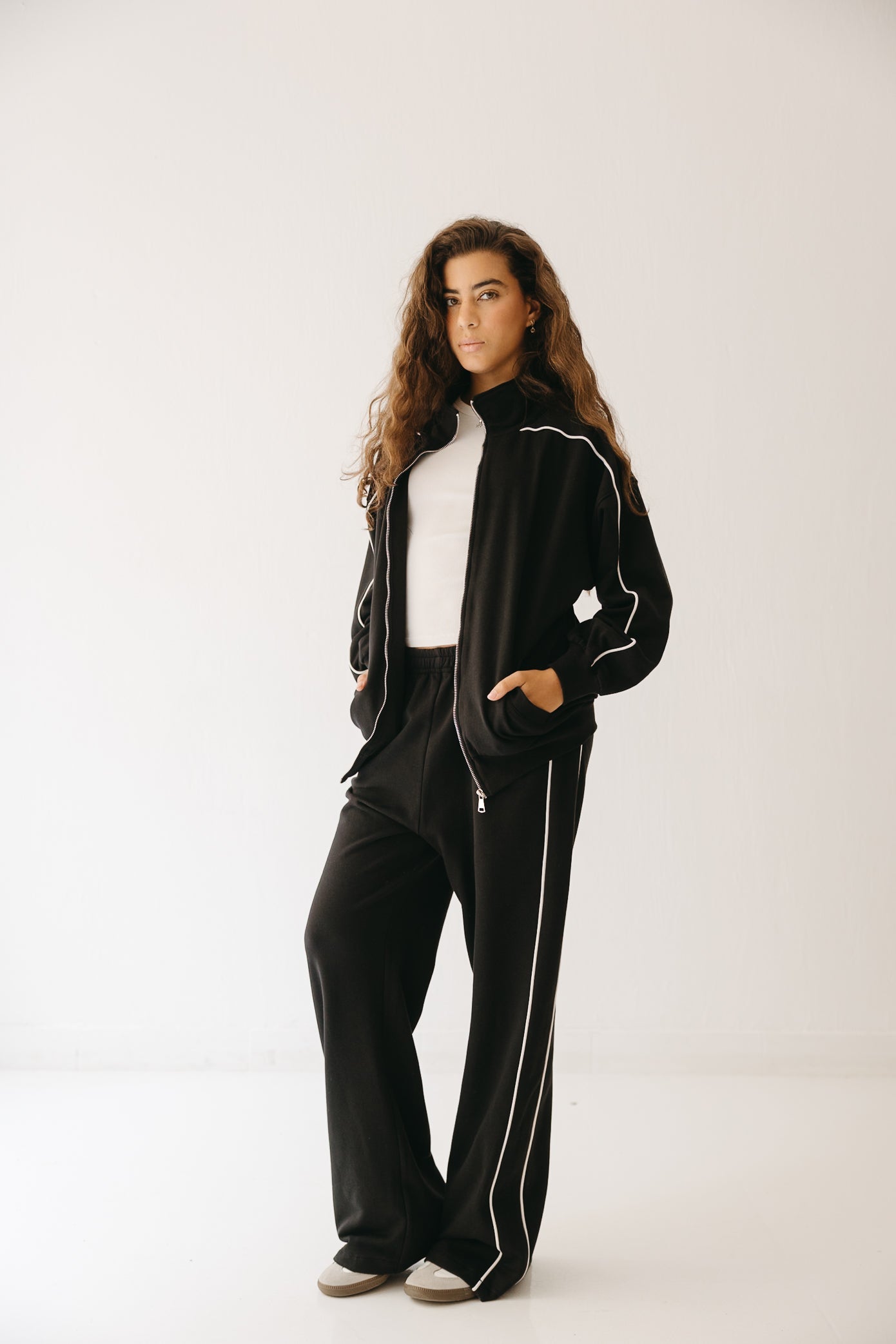 The Line set in Black