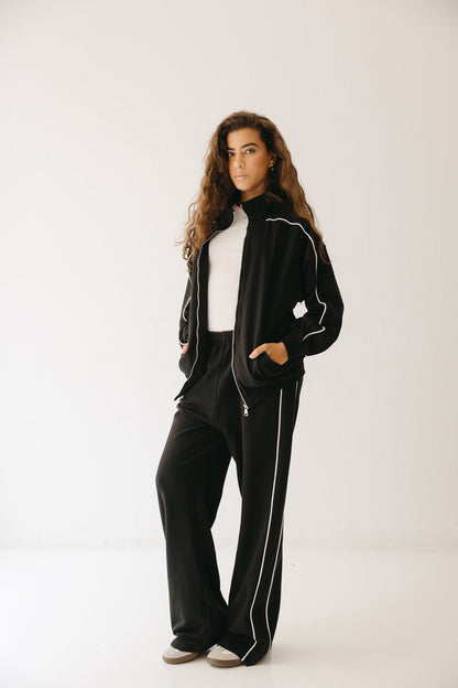 The Line set in Black