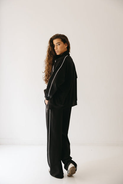 The Line set in Black