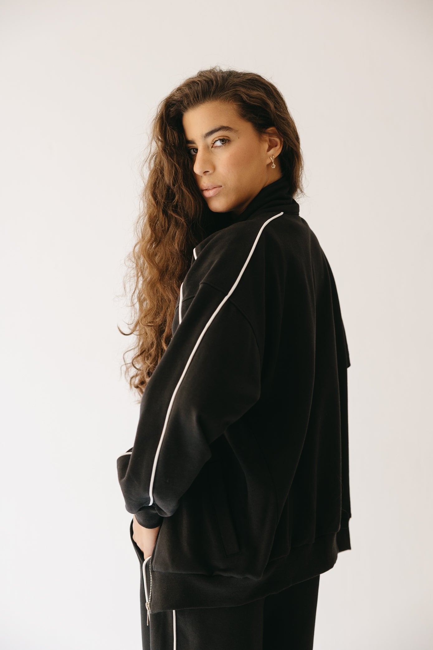 The Line set in Black