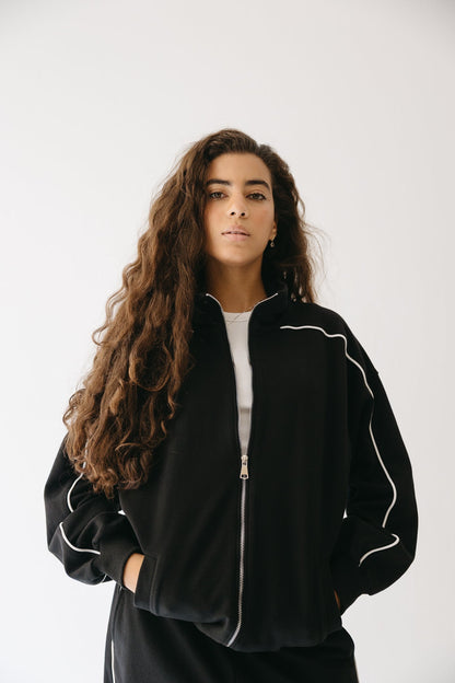 The Line set in Black