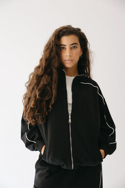 The Line set in Black