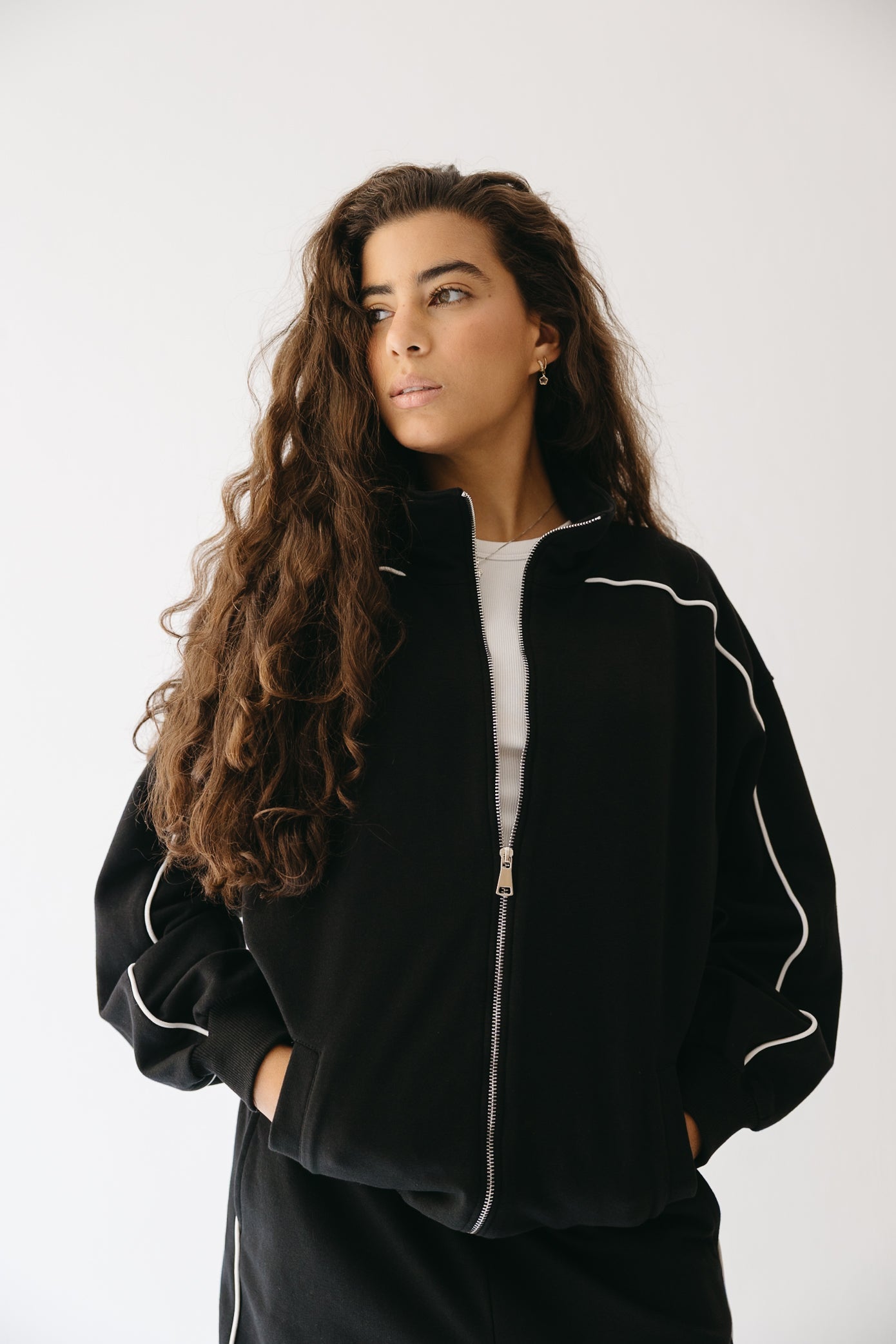 The Line set in Black