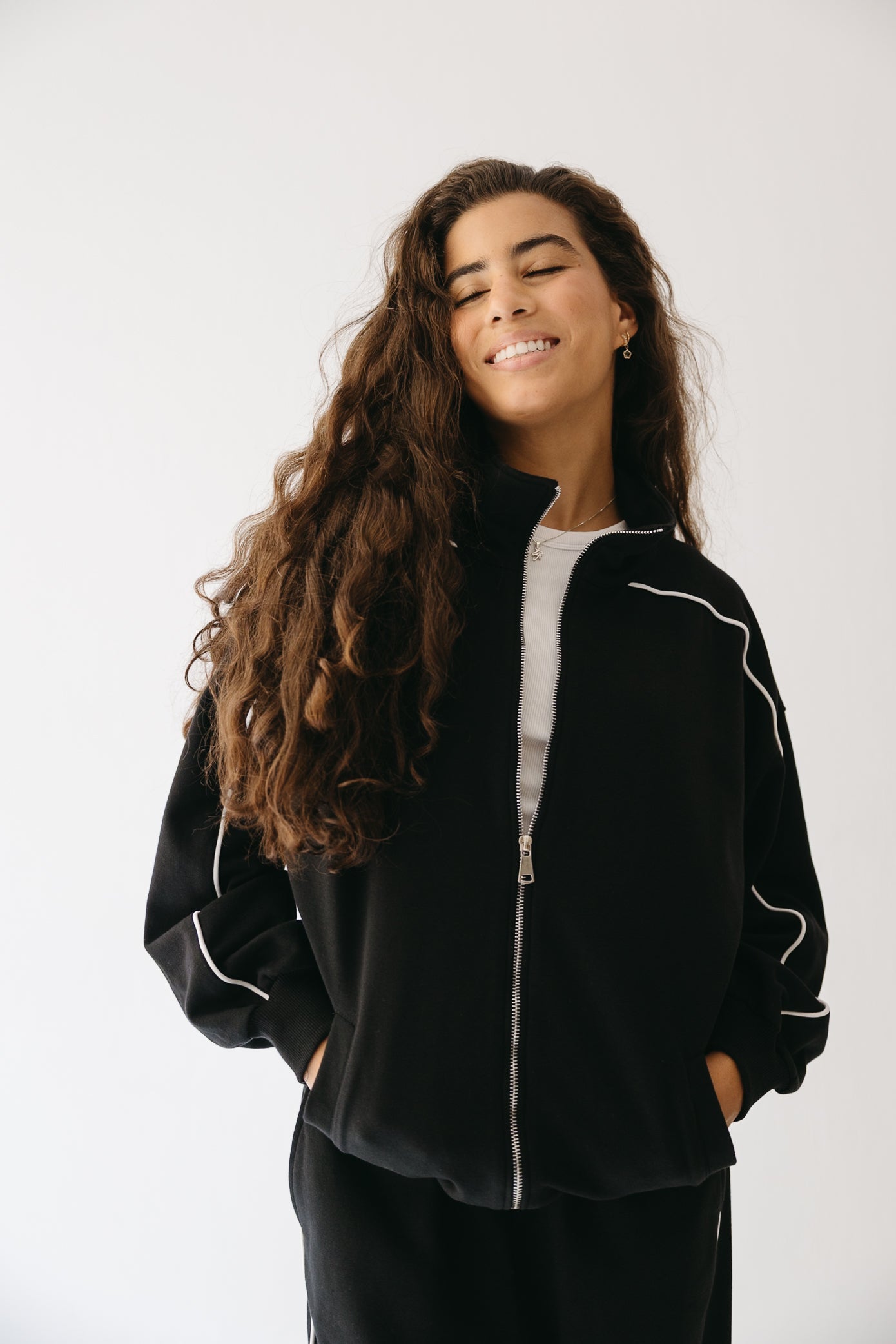 The Line set in Black