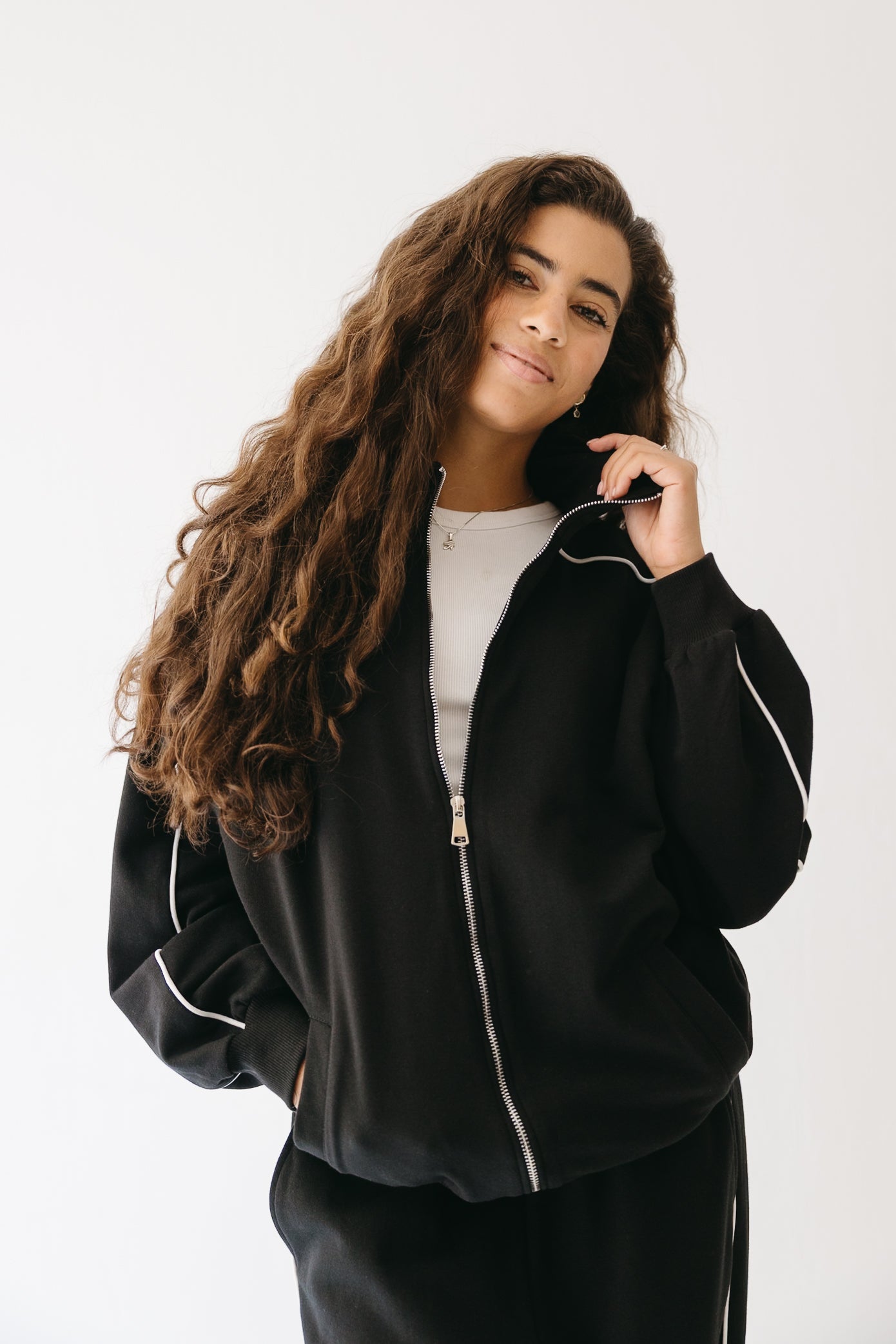 The Line set in Black