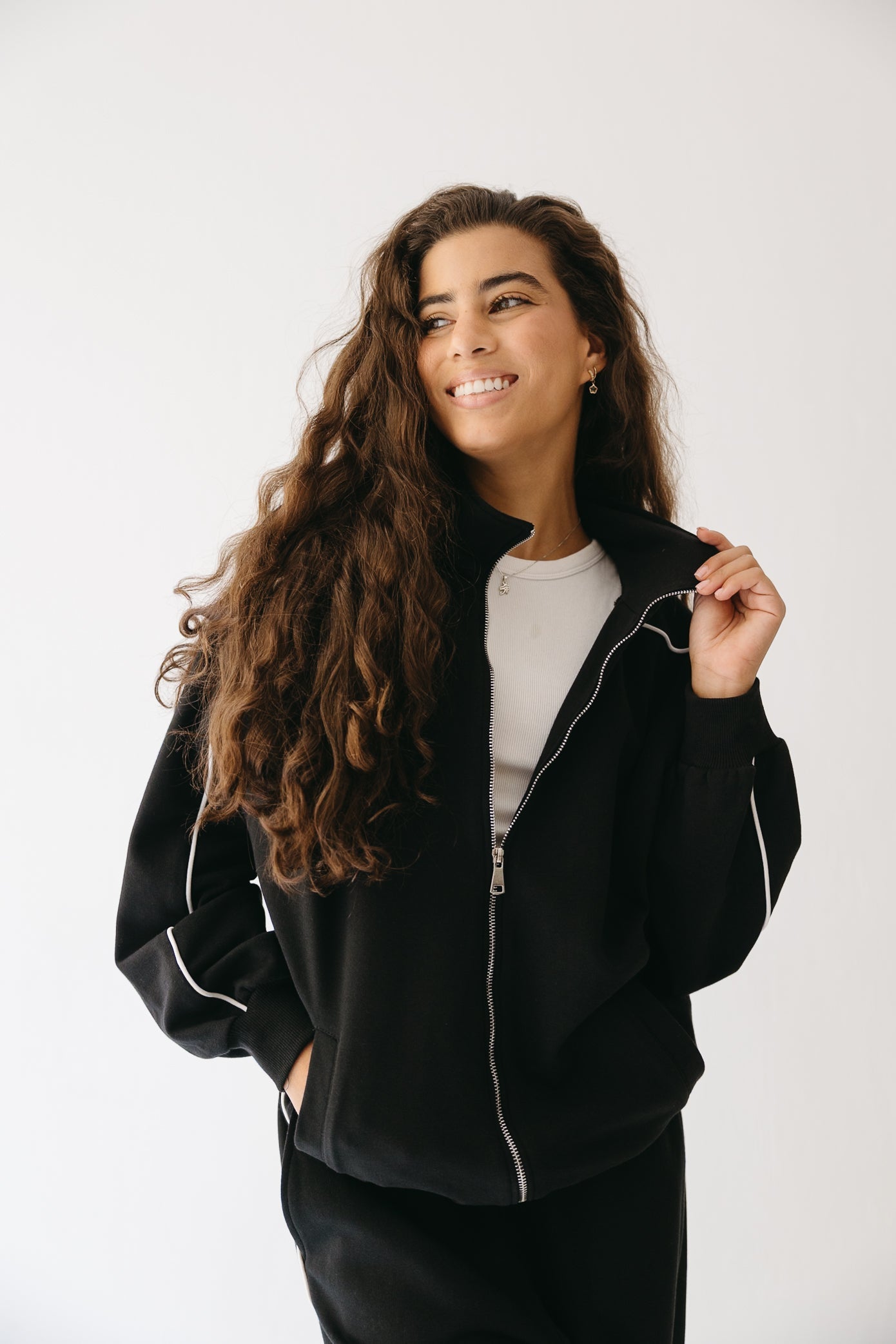 The Line set in Black