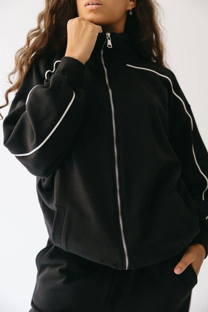 The Line set in Black