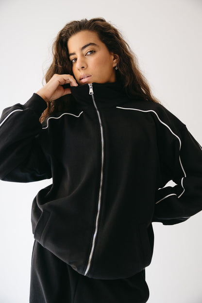 The Line set in Black