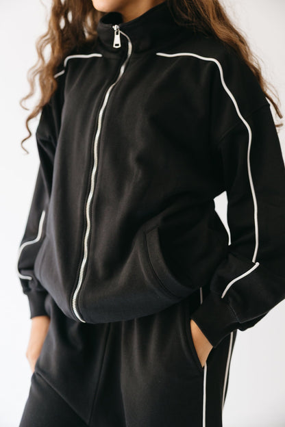 The Line set in Black