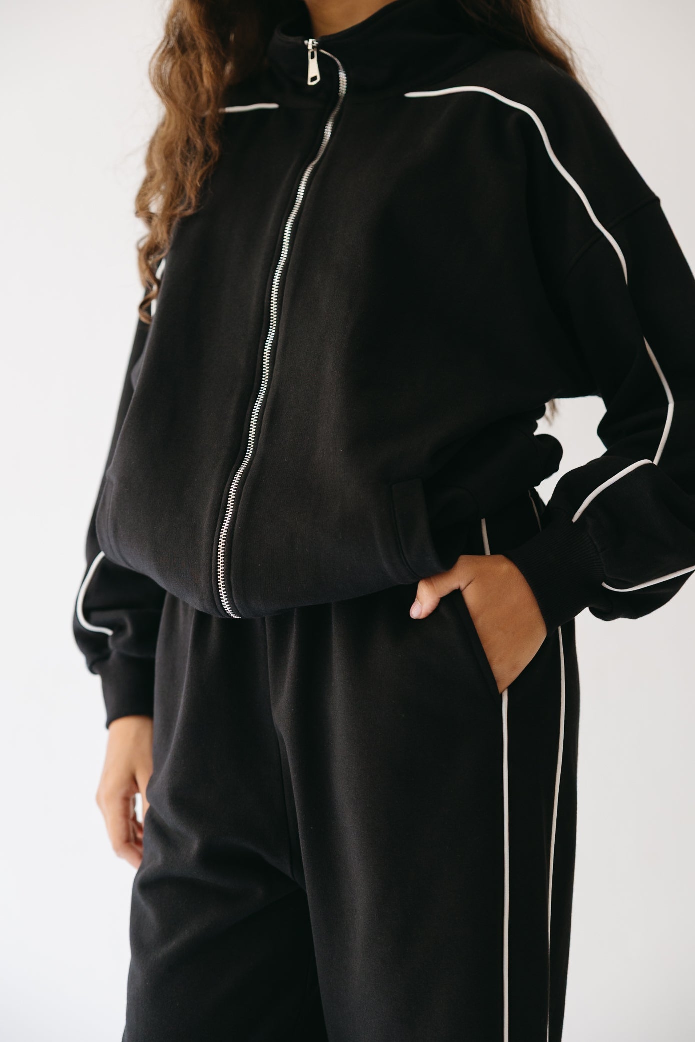 The Line set in Black