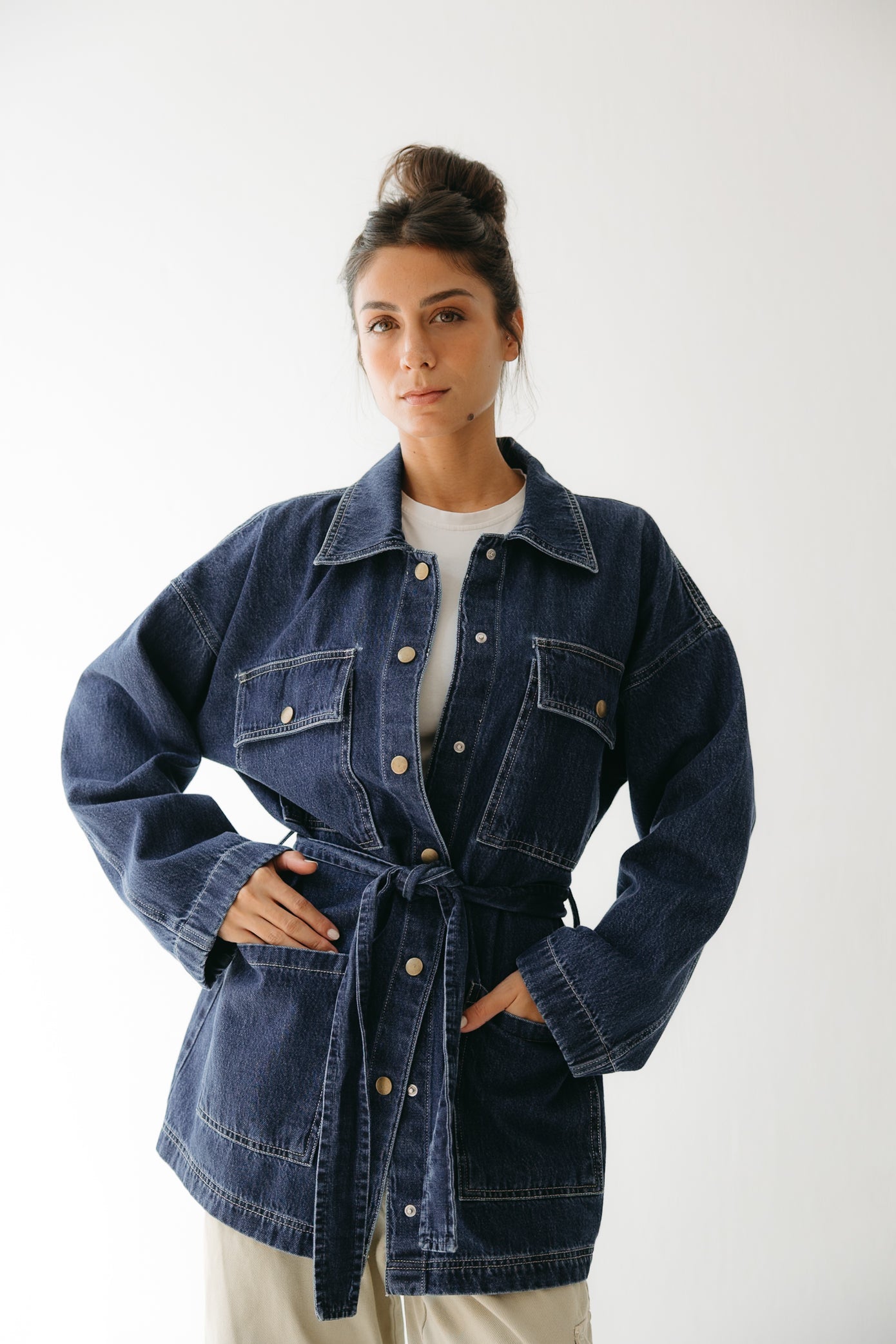 Denim Utility Jacket