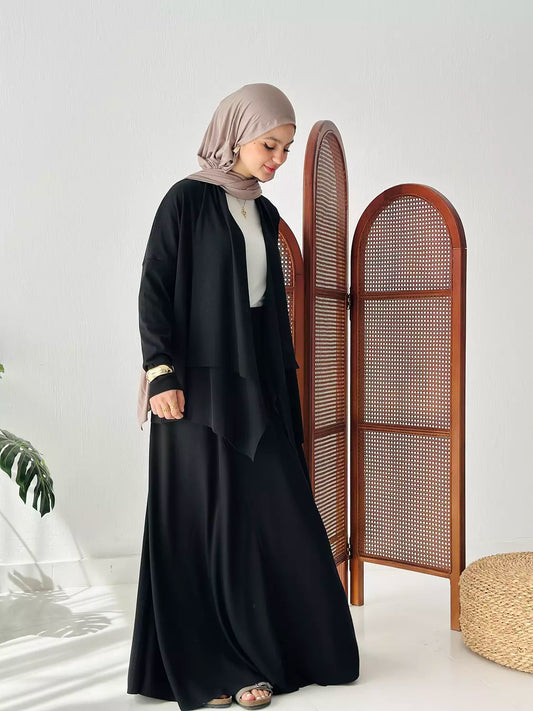 Elegance In Motion Skirt Set In Back